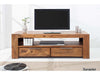 Rio Modern Sheesahm wood 2 Drawer T.V. unit#1 - Duraster 