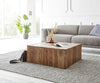 Elementary Solid Sheesham Coffee Table #12 - Duraster 