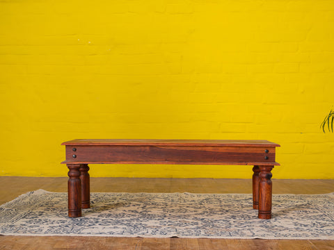 Duraster Vismit  Solid Sheesham Wood Bench #1