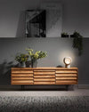 Riverrun Industrial TV Unit Acacia Wood #2 - Duraster 