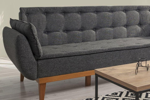 Daisy 3 Seater Anthracite Grey #17 - Duraster 