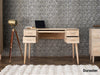 Duraster Irish Wooden Study Table with Storage #3