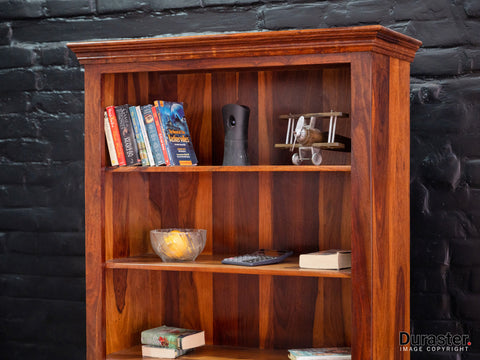 Duraster Ummed Large Sheesham Wood Book Shelf #2