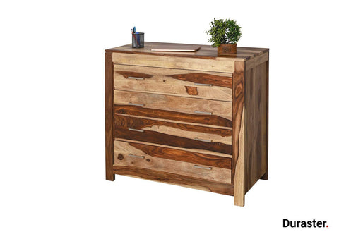 Raygoor Modern Sheesham wood Chest of Drawer#2 - Duraster 