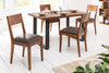 Vismit Solid Sheesham wood Dining Set # 3 - Duraster 
