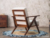 Duraster Vismit Modern Sheesham Wood Lounge Chair #8
