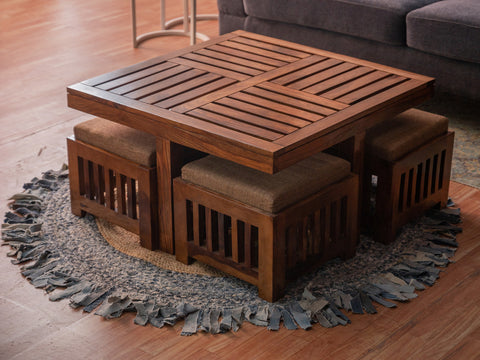 Duraster Amber Modern Living Room Coffee Table #1