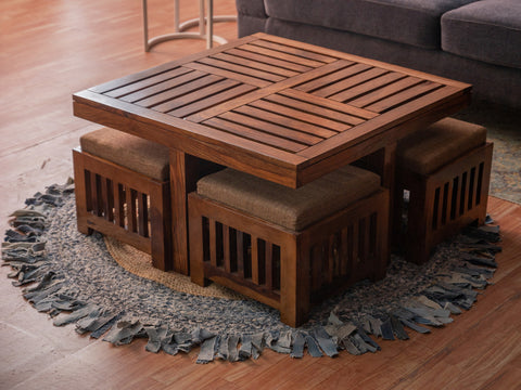Amber Modern Living Room Coffee Table #1