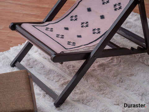 Duraster Gangaur Solid Wood Deck Chair #1