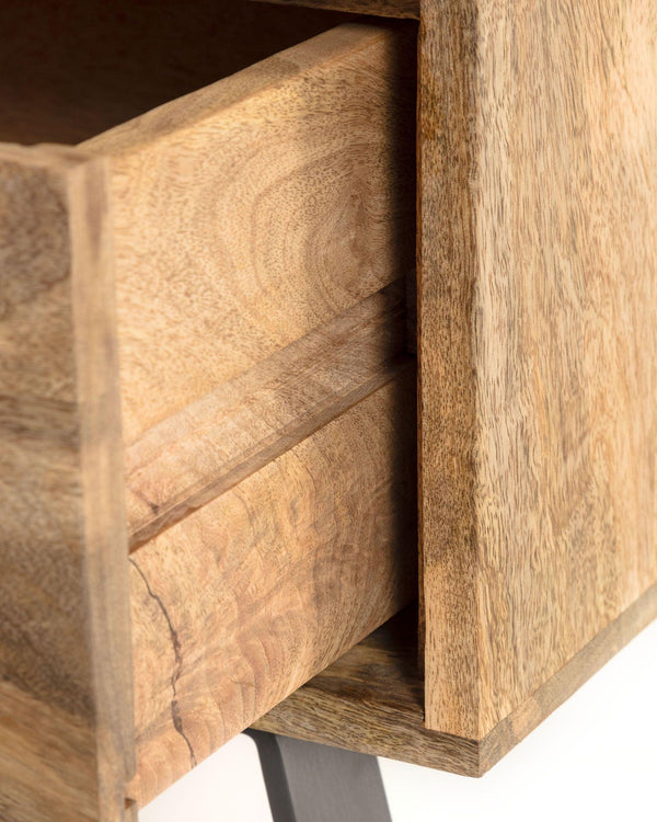 Mosaix Bed Side Table Mango Wood #1 - Duraster 