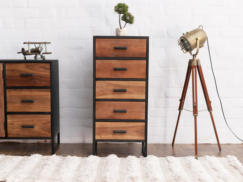 Recycled Wood Chest Of Drawers