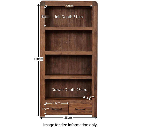 Arthur BookShelf Acacia Wood #4 - Duraster 