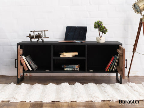 Recycled Wood TV Unit