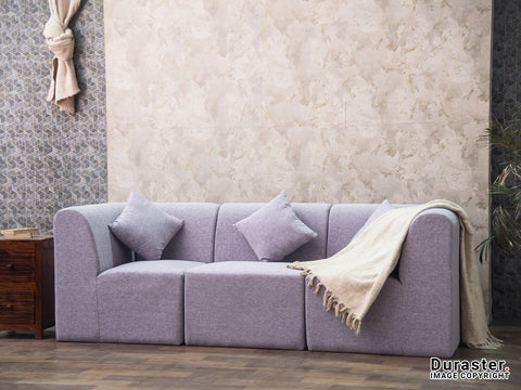 Duraster Diana U Shaped Sofa Light Grey #40