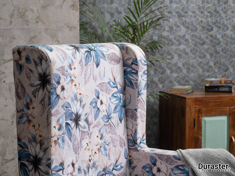 Duraster Nour Modern Wing Back Chair #2