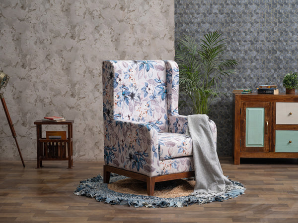 Duraster Nour Modern Wing Back Chair #2
