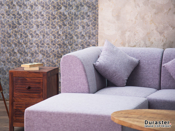 Duraster Diana U Shaped Sofa Light Grey #40