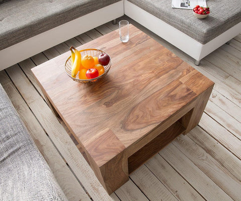 Elementary Stylish Sheesham Coffee Table #9 - Duraster 