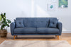 Daisy 3 Seater Navy Blue #15 - Duraster 