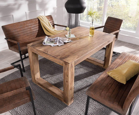 Eternal Classy Sheesham Dining Table - Duraster 