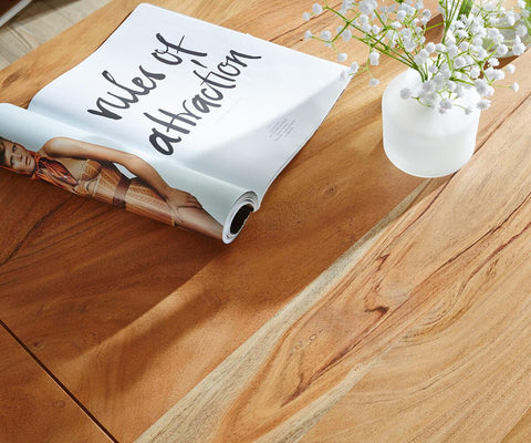 Eternal Modern Acacia Selves Coffee Table #5 - Duraster 