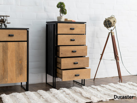 Mango Wood Chest Of Drawers 