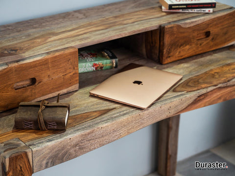 Alpaca Solid Sheesham wood Study Desk#4 - Duraster 