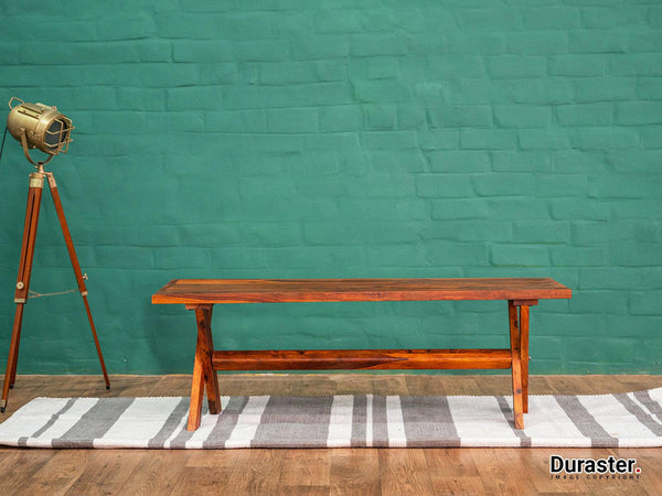 Aristocrat Modern Solid Wood Bench 