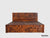 Aristocrat Solid Sheesham Wood Storage King Size Bed #8