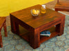 Aristocrat Solid Wood Coffee Table with Storage