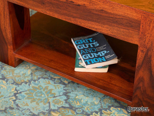 Aristocrat Solid Wood Coffee Table with Storage