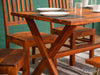 Aristocrat Solid Wood Dining Table Set 6 Seater 