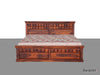 Aristocrat Solid Wood Storage Bed #6 - Duraster 
