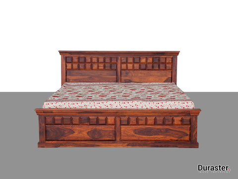 Duraster Aristocrat Solid Wood Storage King Size Bed #6