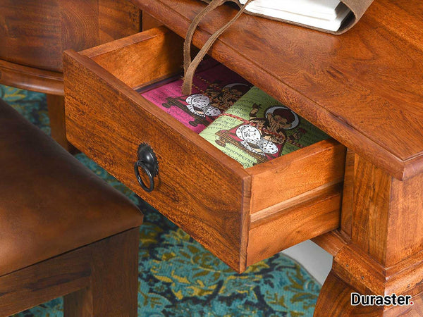 Aristocrat Solid Wood Study Table with Drawers