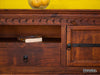 Aristocrat Solid Wood TV Unit with Storage
