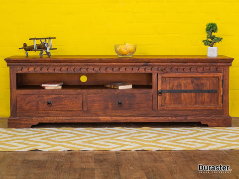 Aristocrat Solid Wood TV Unit with Storage