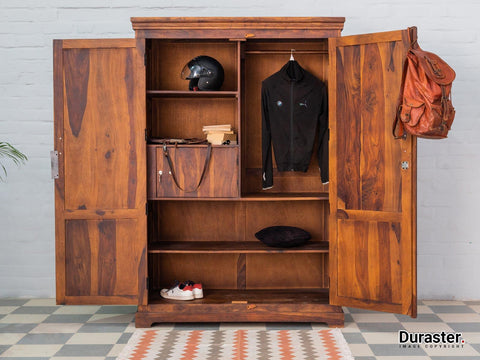 Aristocrat Solid Wood Wardrobe #8 - Duraster 