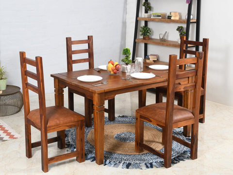 Aristocrat dining table set 4 seater