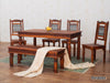 Aristocrat Solid Wood Dining Set with Chairs