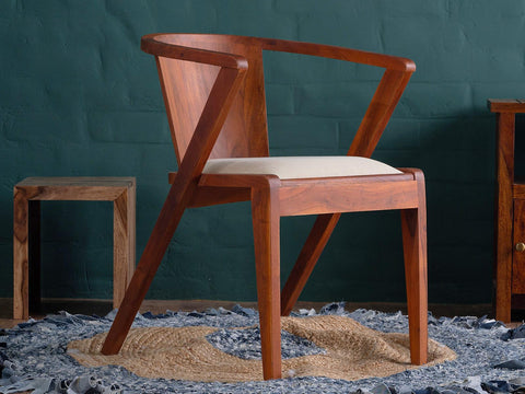 Aristocrat Solid Acacia Wood Arm Chair