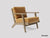 Elemantray Solid Wood Fabric Upholstered Chair #1 - Duraster 