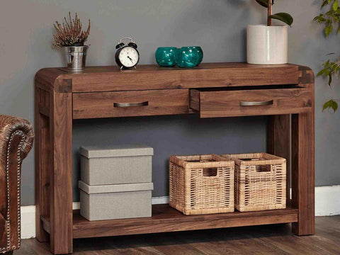 Duraster Arthur Wooden Console Table with Storage #11