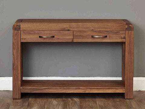 Arthur Wooden Console Table with Storage #11