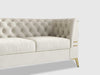 Duraster Chesterfield Premium Fabric Sofa #75