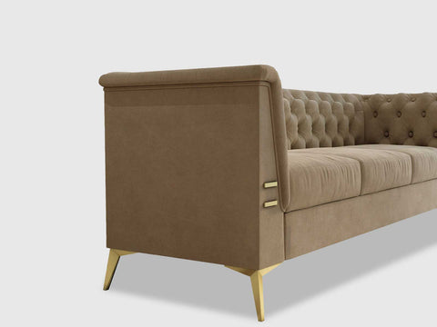 Duraster Chesterfield Premium Fabric Sofa #73