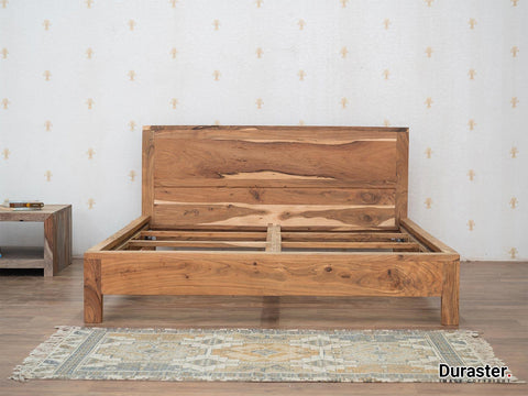 Eternal Minimalist Acacia Wood Bed #1 - Duraster 
