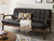 Two Seater Leather Sofa #83