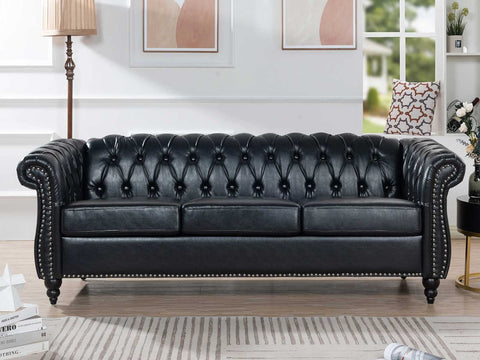 Chesterfield Traditional Three Seater Sofas #62