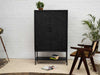 Duraster Black Marina High Cabinet #1
